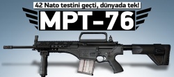 Milli Tüfeğimiz MPT-76 tüm testleri geçti
