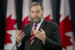 NDP Lideri Mulcair'den Kanadalı Müslümanlara çağrı...