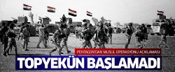 Musul Operasyonu kısmen başladı..