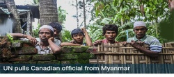UN pulls Canadian official from Myanmar