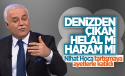Nihat Hatipoğlu'ndan 'kabuklu deniz ürünleri helal mi' açıklaması