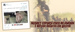 Nusret Cephesi Esed rejiminin 1 milyon dolarını ele geçirdi