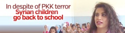 Syrian children go back to school in Afrin