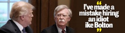 Trump rebukes his ex-national adviser