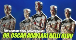 Oscar adayları belli oldu..