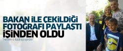 'Bakan ile birlikte çekildiği fotoğrafı paylaştı işinden oldu'