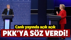 Clinton canlı yayında söz verdi: Kürtleri silahlandıracağım