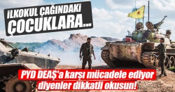 PYD/PKK Suriyeli çocukların beynini yıkıyor!..