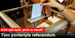 Anayasa değişikliğinde referandum süreci..