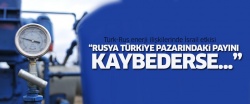 'Rusya Türkiye pazarındaki payını kaybederse bunu telafi edemez'