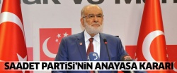 Saadet'in anayasa değişikliği kararı şaşırtmadı!..
