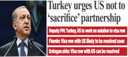 Turkey calls on US to not 'sacrifice' partnership