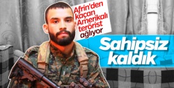 Afrin'den kaçan ABD'li terörist ağlıyor