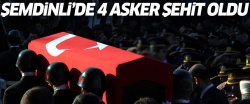 Şemdinli'den acı haber: 4 asker şehit