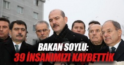 Soylu'dan terör açıklaması: Ölü sayısı 39 oldu..