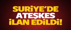 Suriye'de bayramda ateşkes ilan edildi!..