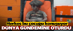 Suriyeli çocuğun bakışları dünya gündeminde..