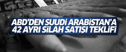 ABD'den Suudilere 42 ayrı 'silah satışı' teklifi