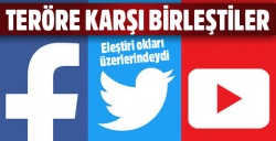 Facebook, Twitter, Youtube ve Microsoft teröre karşı birleşti