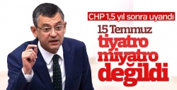 CHP 15 Temmuz'a tiyatro demekten vazgeçti