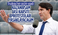 Trudeau: Yeniden seçilirsem aşı karşıtı gösterileri yasaklayacağım