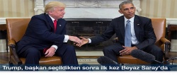 Trump, ilk kez Beyaz Saray'da..