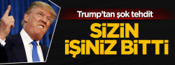 Trump'tan El-Cezire muhabirine şok tehdit: Sizin işiniz bitti!..