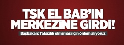 ..veee Türk askeri El Bab'ın merkezinde!..