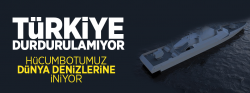 Türkiye'nin en hızlı hücumbotu dünya denizlerine iniyor..
