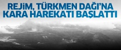 Suriye Rejimi, Türkmendağı'na kara harekatı başlattı