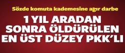 Tunceli'de terör örgütü PKK'ya ağır darbe!..