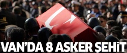 Van'da 8 şehit!..