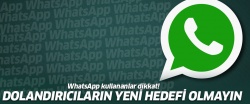 WhatsApp kullananlar dikkat!