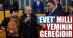 Devlet Bahçeli: ‘Evet’ milli yeminin gereğidir..