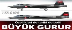 Yeni savaşan şahin milli uçak TF-X  .