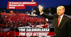 ''Yine saldırırlarsa yine dize getiririz!..''