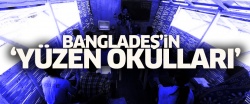 Bangladeş'te 'yüzen okul' sezonu açıldı