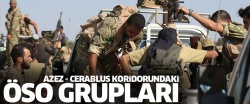 Azez-Cerablus koridorundaki ÖSO grupları..