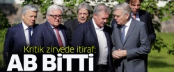 Kritik zirvede itiraf: AB bitti!