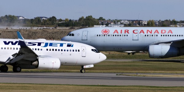 Air Canada; Airbus; A330; WestJet Airlines; Boeing 737