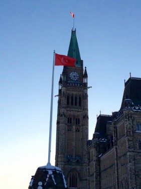 bayrak kanada parlamento