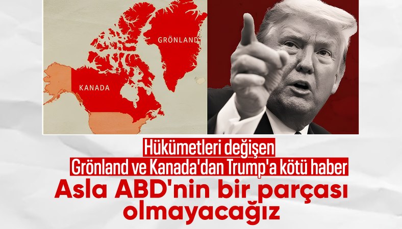 Kanada ve Grönland'dan Trump'a rest!