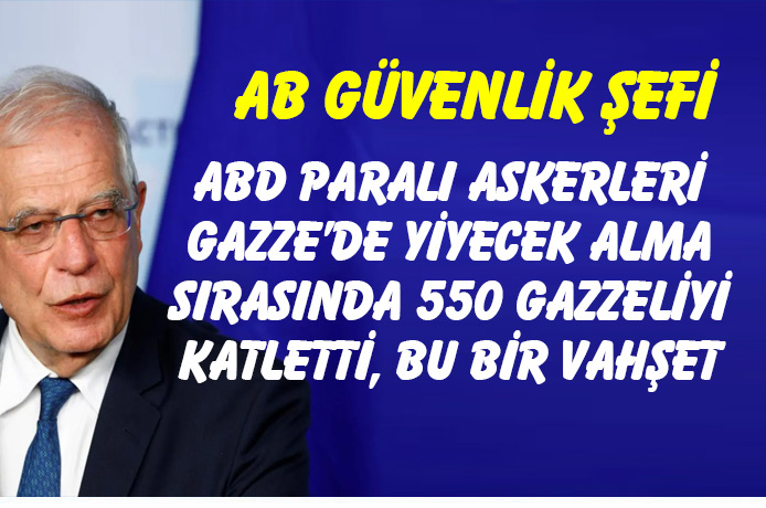 Avrupa Birliği : Amerikan paralı askerleri geçen ay 550 Filistinliyi katletti