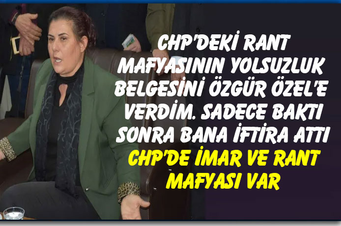 Özlem Çerçioğlu: CHP'deki rant mafyasının yolsuzluk belgesini Özgür Özel'in önüne koydum, ilgilenmedi