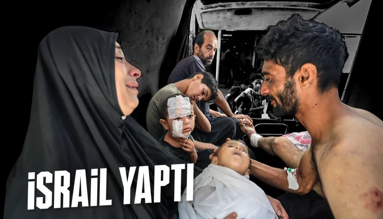 Gazze'de İsrail soykırımı!
