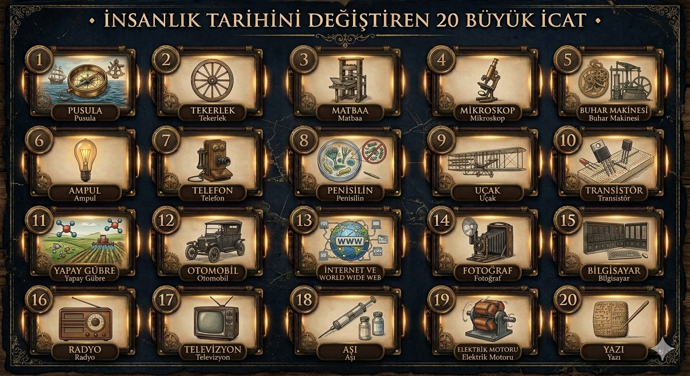 İnsanlığı rahatlatan 20 icat
