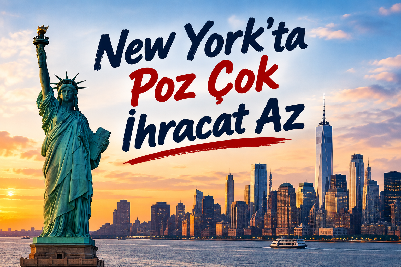 New York’ta Poz Çok İhracat Az!