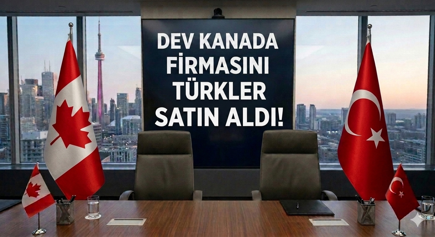 Dev Kanada firmasını Türkler satın aldı!..